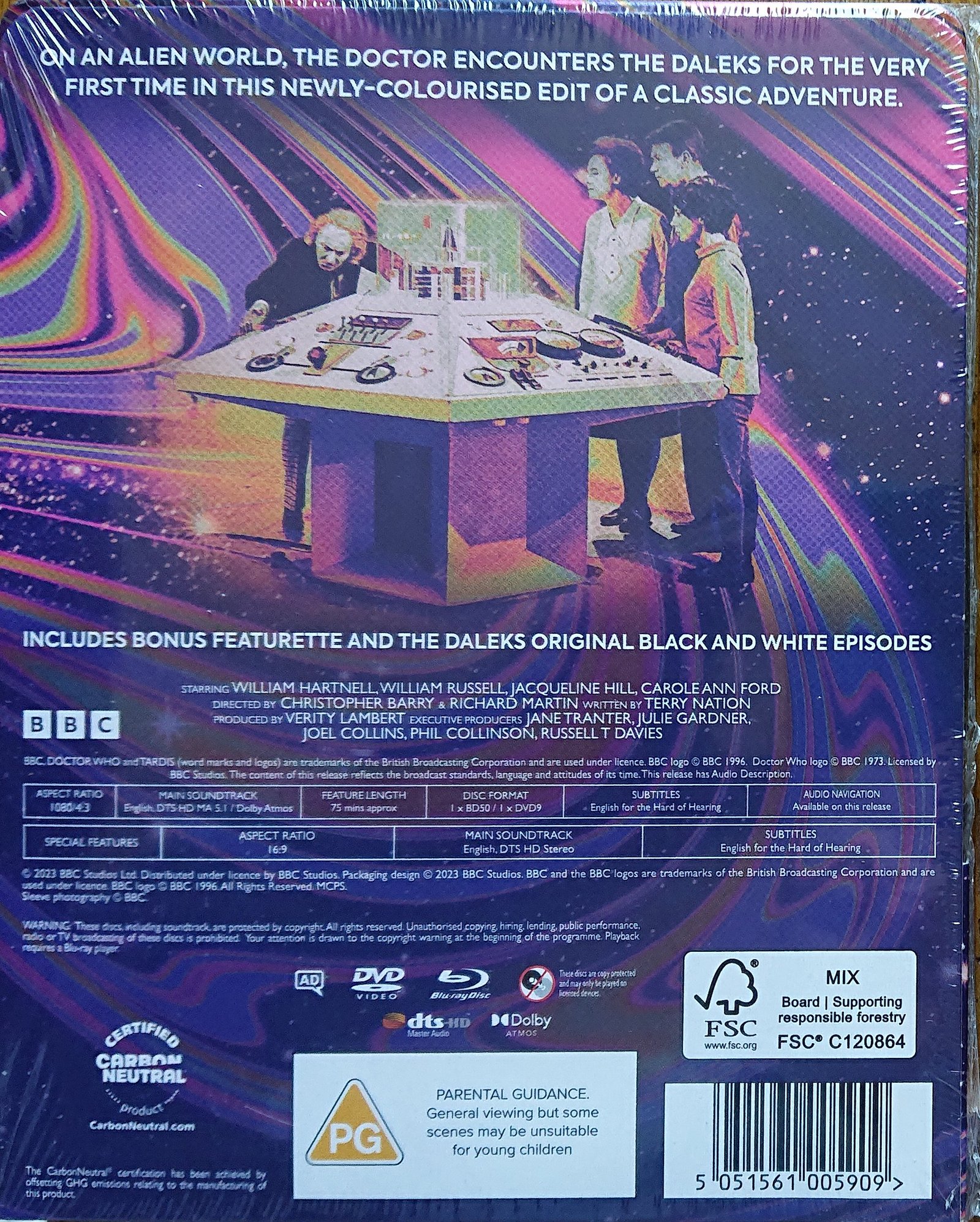 Back cover of BBCBD 0590